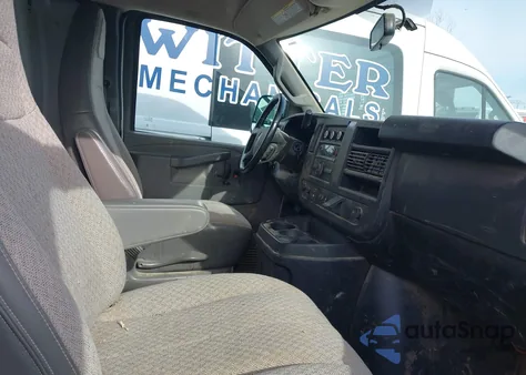 2020 GMC Savana Cargo Rwd 2500 Regular Wheelbase Work Van из США, поврежденный, VIN 1GTW7AFG8L1193528